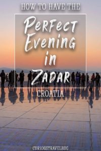 With just a single evening you can see some of the best of Zadar, Croatia including their famous sunsets, sea organ, and monument to the sun. It's truly a special place in Europe. #travel #Croatia #Zadar #sunset