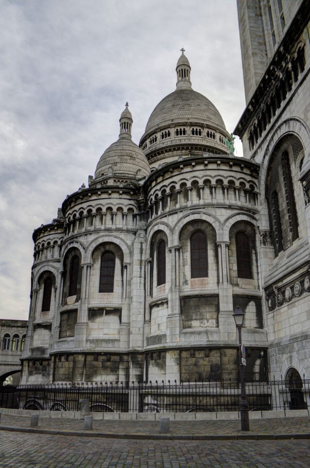 Sacre Coeur Basilica in Montmartre Paris France visited as part of 7 days in France