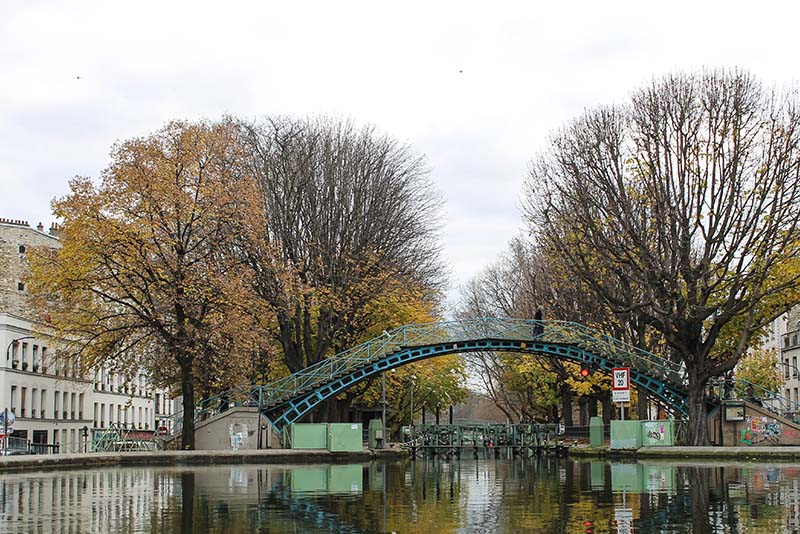 St. Martin Canal area is close to the train station where you take the Paris to Strasbourg high speed train.