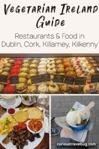 Ireland has a lot of vegan and vegetarian food options on offer. Read this post for vegetarian food and restaurant suggestions and reviews for Dublin, Kilkenny, Cork, Killarney, Blarney, and Wicklow. #vegetarian #food #europe #ireland #dublin