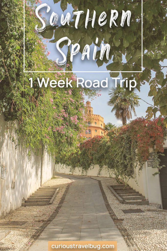travel itinerary south of spain