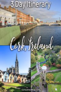 Cork Ireland has a lot to offer it's visitors. From its historic center and English Market to great day trips like Blarney Castle and Cobh. Read on for a three day itinerary to Irelands Rebel City. #ireland #cork #blarney #cobh