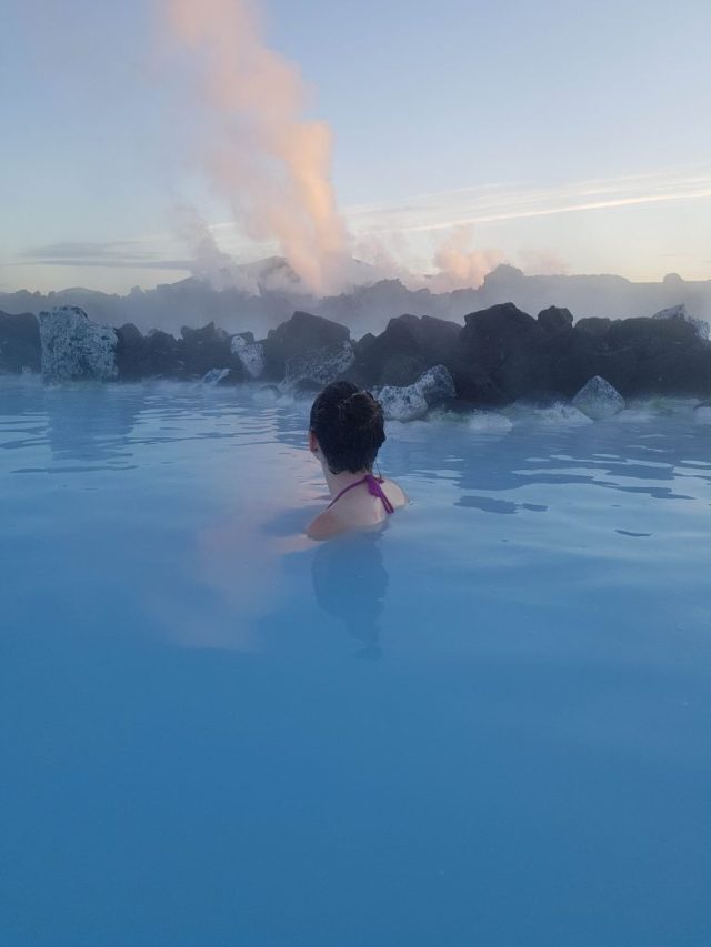 Tips to visit the Blue Lagoon to make your visit go smoother include visiting at sunrise