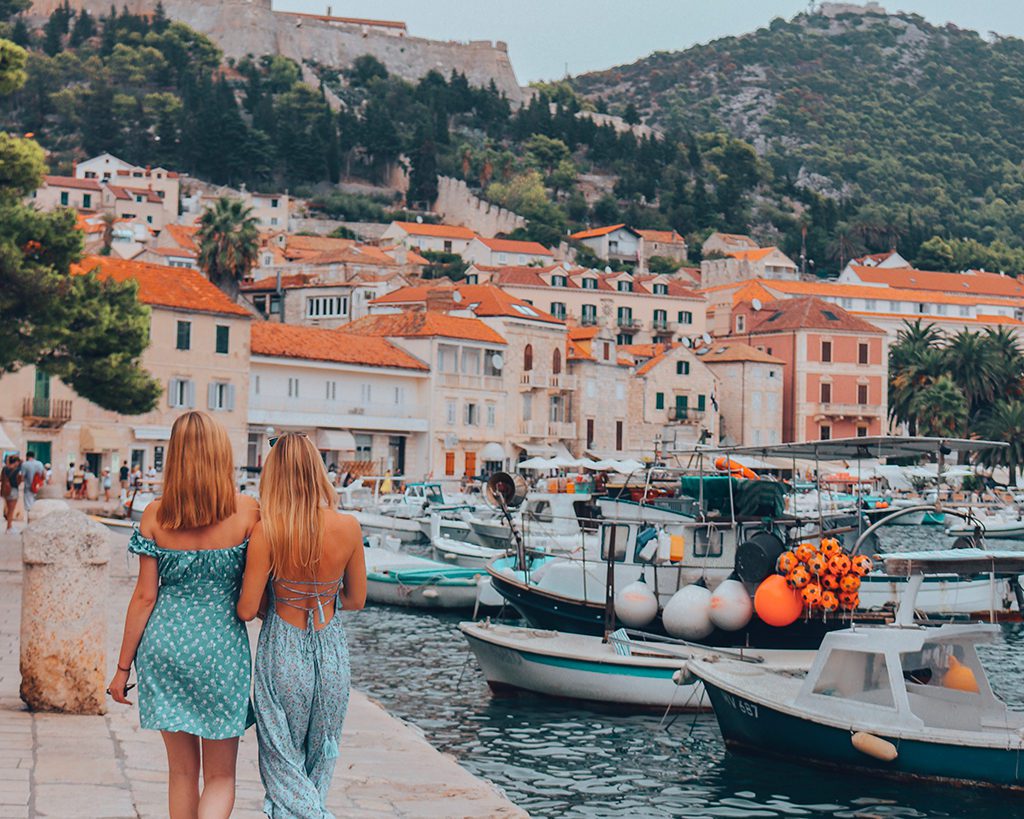 A visit to Hvar is one of the most popular things to do in Croatia. It's easy to access from Split and has stunning beaches.