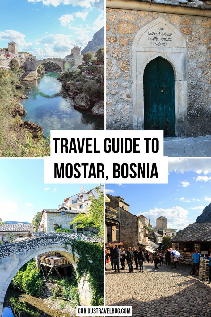 This full travel guide for a day trip to Mostar from Dubrovnik or Split will have you stopping at the beautiful waterfalls of Kravica and spending an afternoon in Mostar exploring its streets and sites. Dubrovnik to Mostar is an easy trip and great way to explore more Balkan countries. #bosnia #mostar