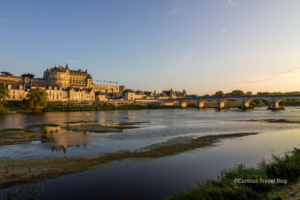 Amboise Chateau is one of the prettiest chateaus in the Loire Valley of France. Amboise makes for a great stop on your France itinerary as it is perfectly placed to visit the Loire Valley