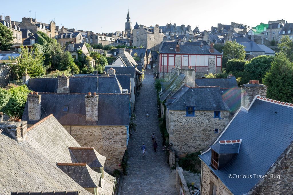 Dinan is a medieval village located in France's Brittany region. It's just a short drive from Mont Saint Michel so its worth a stop if you have the time.