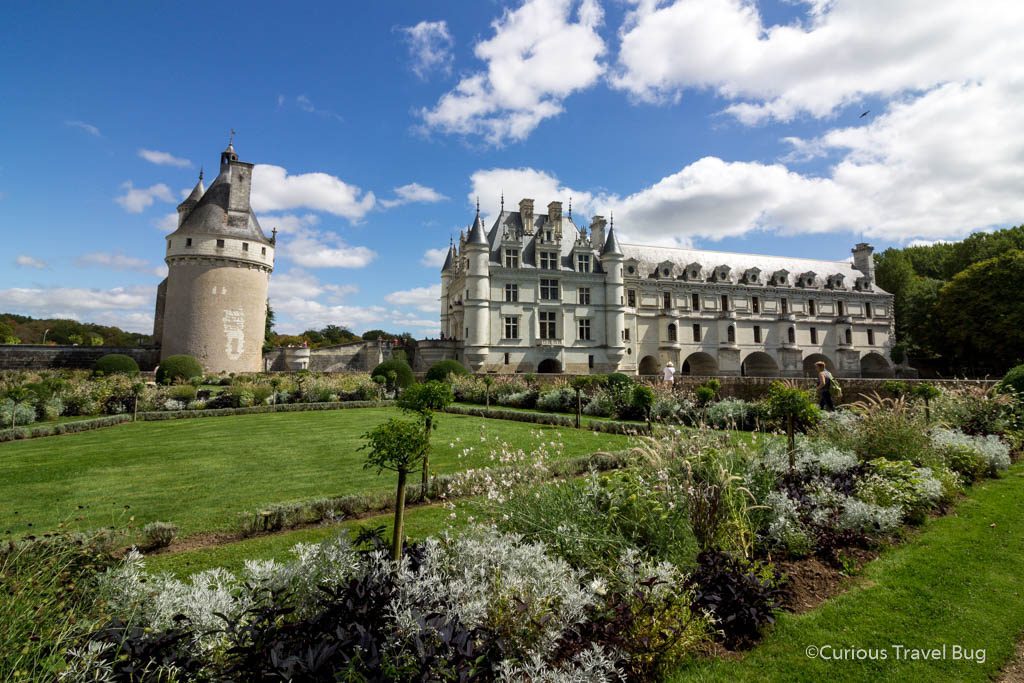 Chateau Chenonceau is one of the most visited chateaus of France. This stunning French castle is just a short trip from Amboise and easy to visit from Paris. Unlike some other popular chateaus, it sits over the River Cher instead of the Loire River.