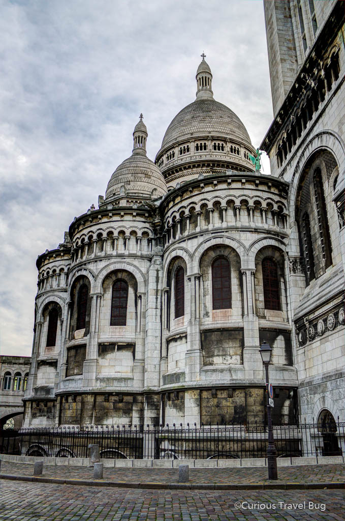 Sacre Coeur sits atop Montmartre and is a must see when visiting Paris