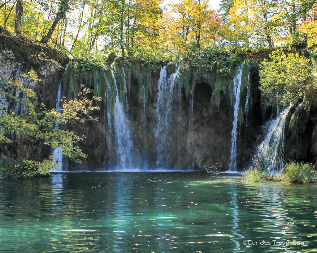 This is one of the more popular waterfalls at Plitvice Lake to take photos of. The park is full of great waterfall photo opportunities and is one of the most beautiful places to see lakes in Croatia