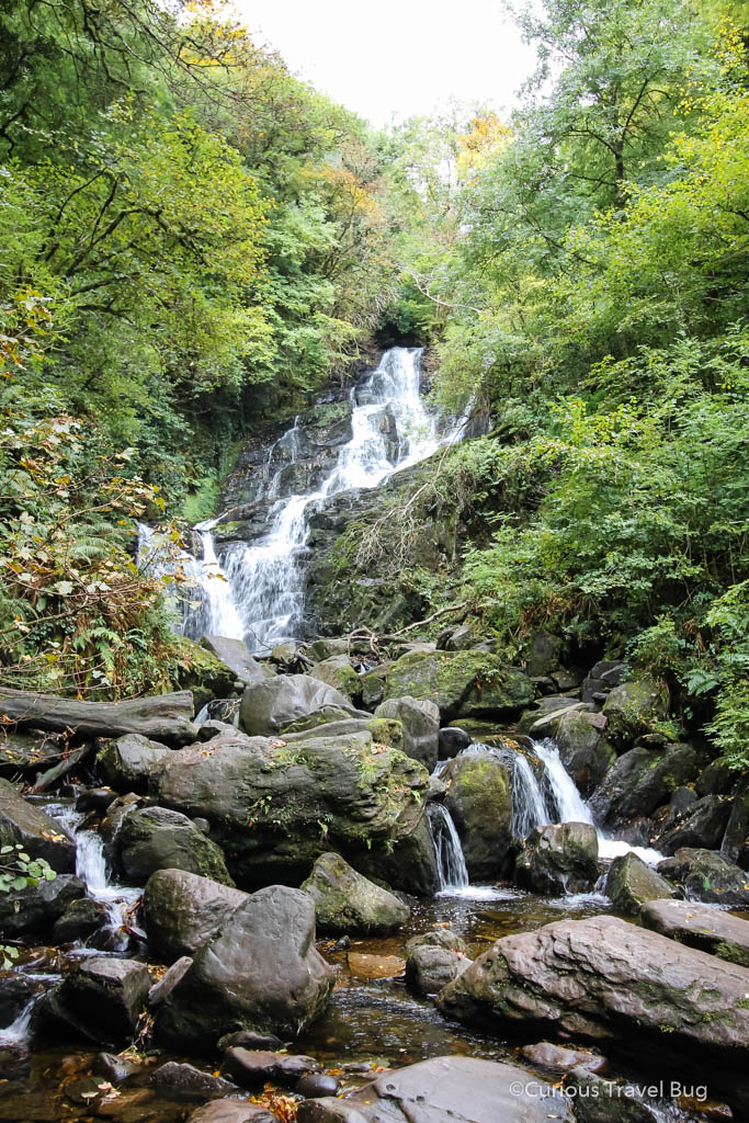 Visiting Torc Waterfall is something you can do from Killarney town or its a great thing to do on the Ring of Kerry.