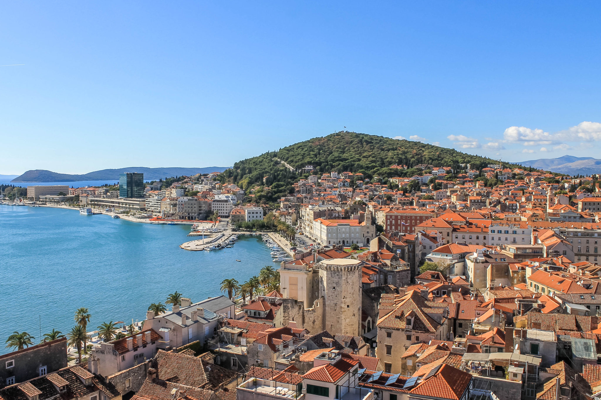 Town of Split, Croatia. The best things to do in Split, it is one of Croatia's most beautiful places.