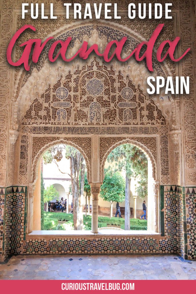 This full travel guide to Granada Spain tells you everything you need to know to plan a perfect vacation in this Moorish city known for the Alhambra. Where to eat, stay, and how to get around Granada as well as the best day trips from Granada and things to do near the city.