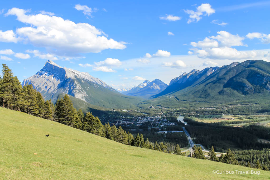 A drive up Mount Norquay gives you views over Banff and of Mount Rundle and Sundance Peak. This is a great free thing to do if you are visiting Banff.