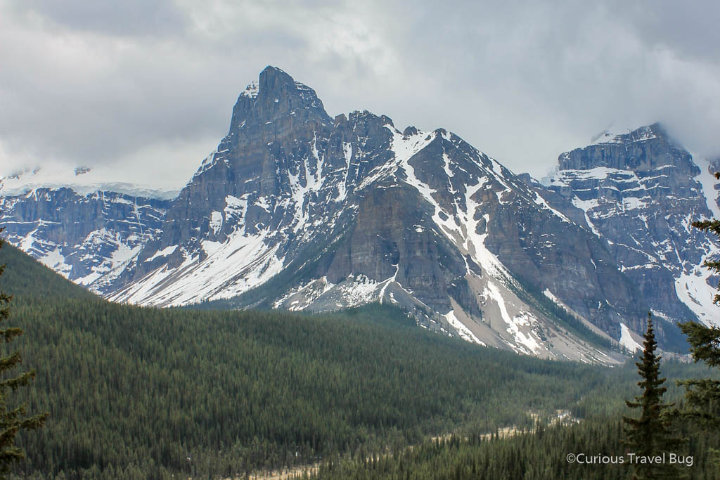 Some of the Rocky Mountain scenery that you can see if you spend three days in Banff National Park, Alberta. This was shot near Moraine Lake.