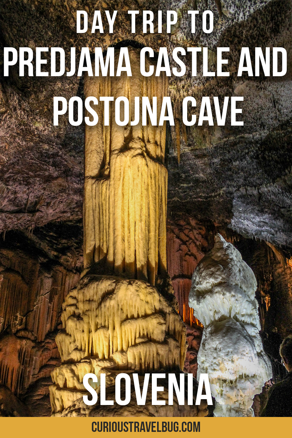 Day trip to one of Slovenia's top destinations, Predjama Castle and Postojna Caves. The caves are one of the best caves in Europe while the castle is unique in being built into a cave and having secret passageways.