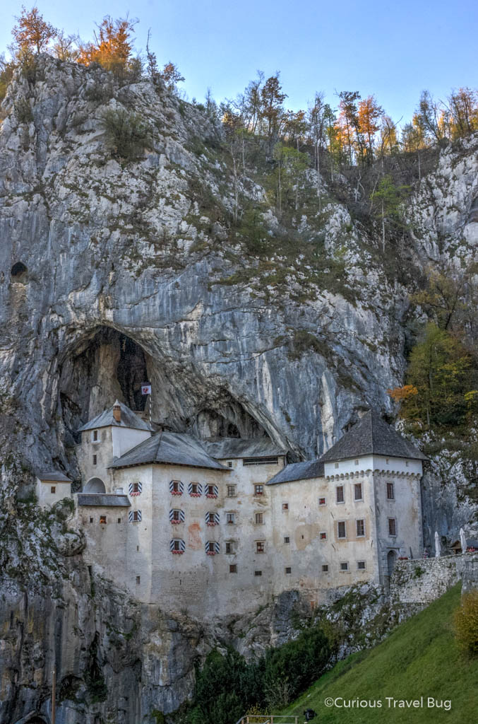 Predjama Castle is a unique castle as it is built into the cliffside and has caves in it. This castle in a cave is a must visit in Slovenia. There is folklore that goes along with it, including a version of Slovenian Robin Hood.