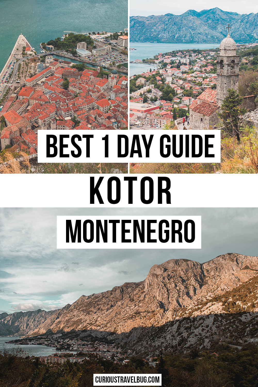 The best things to do in Montenegro's prettiest walled city, Kotor. Including walking the walls to the castle above Kotor, the best views of Kotor Bay, where the best day trips are, and how to have the perfect vacation in Kotor. This is perfect as a day trip from Dubrovnik to Kotor or even better as a one night on your Balkan itinerary.