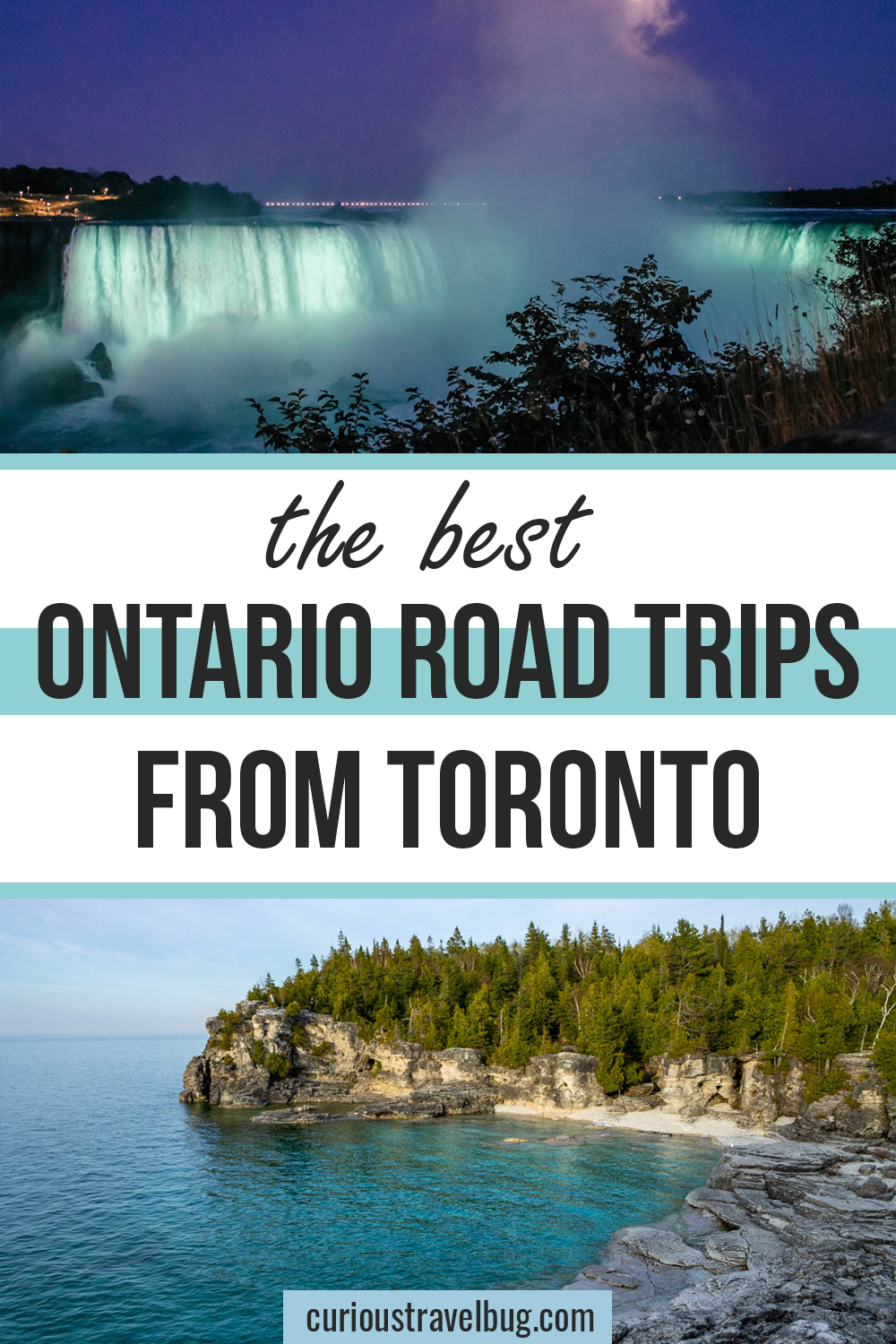 The best Ontario road trips. Includes lots of weekend road trips in Ontario as well as longer trips to take you to the far reaches of the province. All the best natural scenery and parks as well as beaches, wine tasting, and exploring our historic cities and towns.