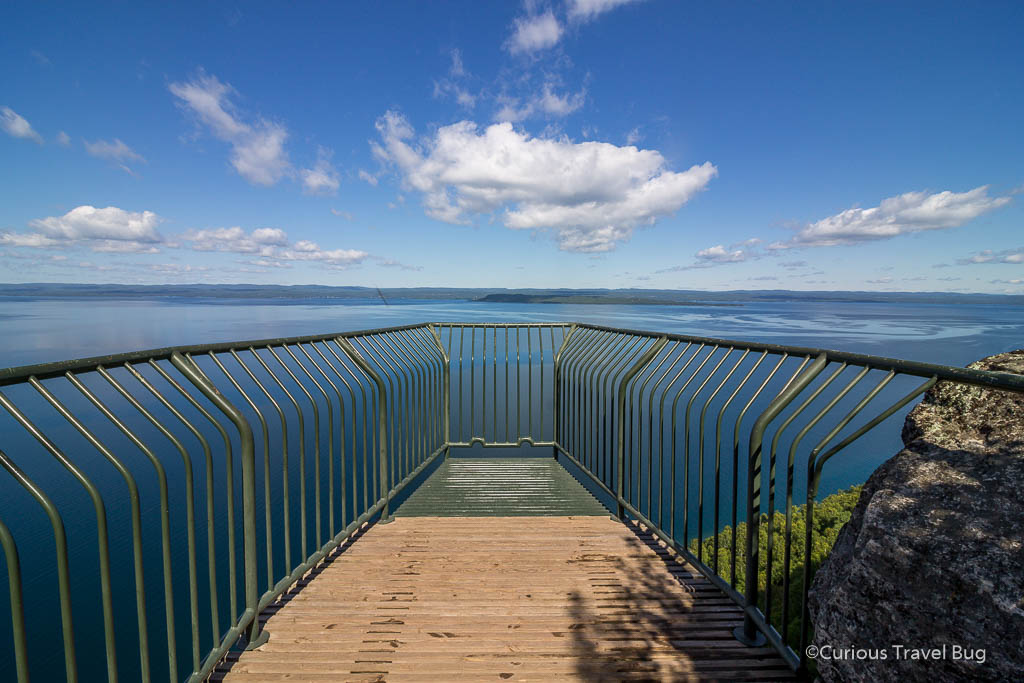 Lake Superior lookout in Sleeping Giant, Ontario. This is a bit off the beaten track but so worth the drive up to it.