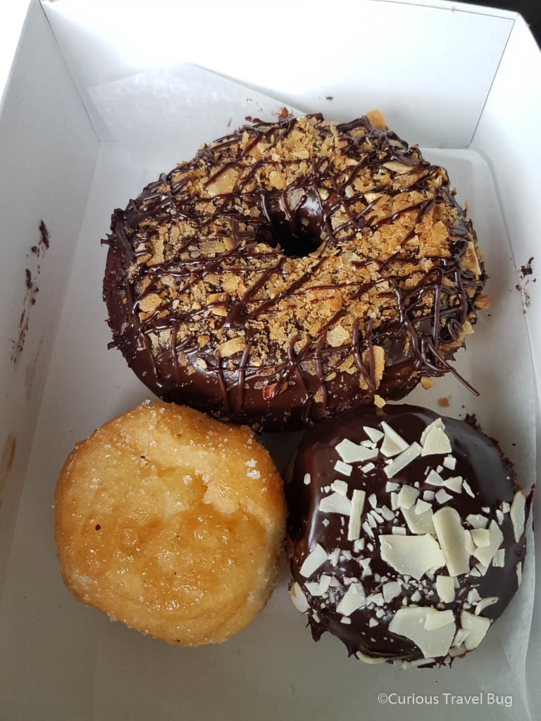 One of the best dessert places in Toronto is Dipped Doughnuts in Kensington Market. The boston cream is especially worth it.