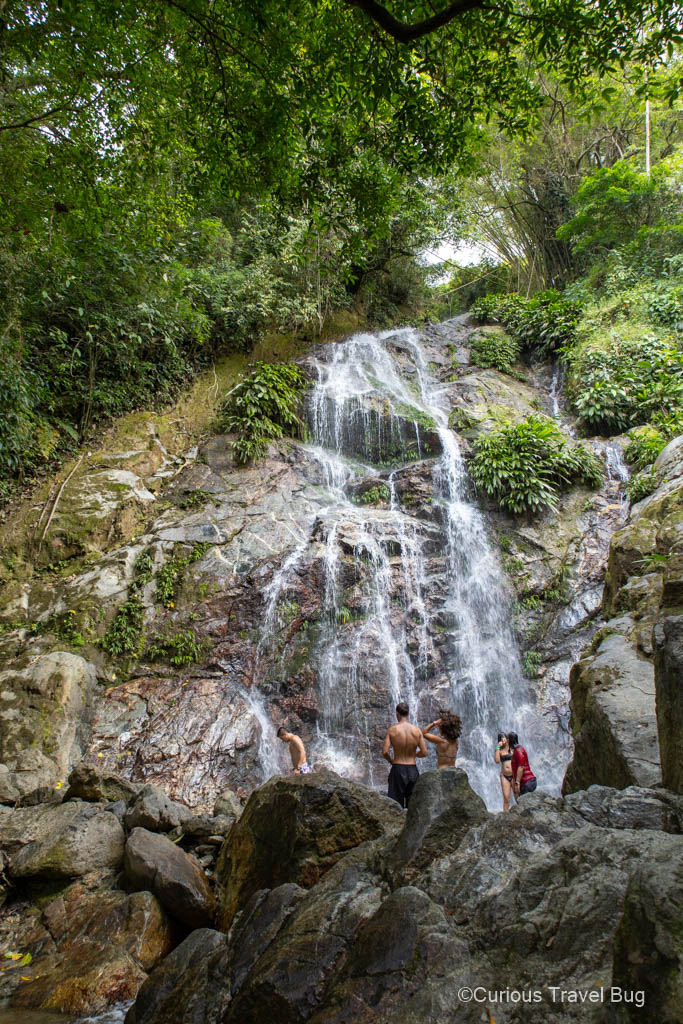 Marinka Waterfall near Minca, Colombia.