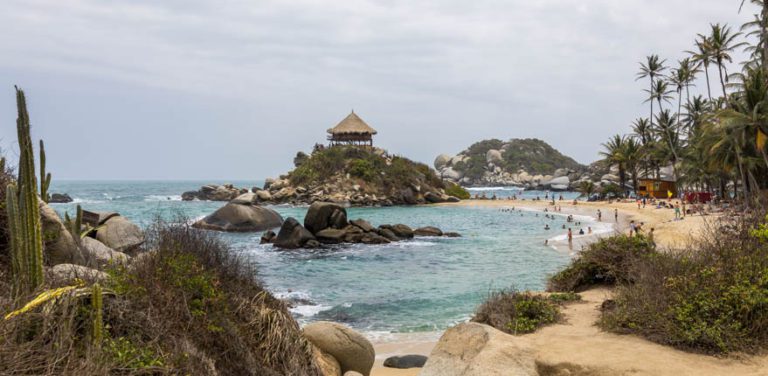 Tayrona National Park (Parque Tayrona) in Colombia has some of the most beautiful beaches the country has to offer. This guide will tell you everything you need to know to plan a perfect two days in Tayrona