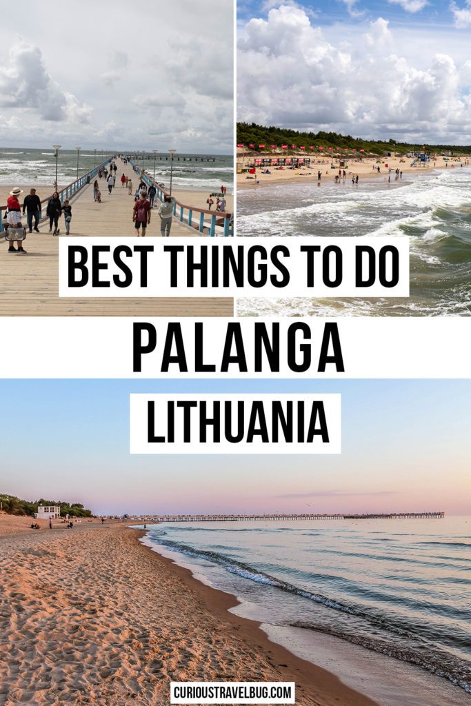 Spend a couple of days on the Baltic Sea in Palanga, Lithuania exploring the history of this area and relaxing on some of the best sand beaches of the Baltic. This destination in Lithuania is perfect for any Lithuania itinerary to get to explore more of this beautiful Baltic country. #lithuania #baltic #beachdestination