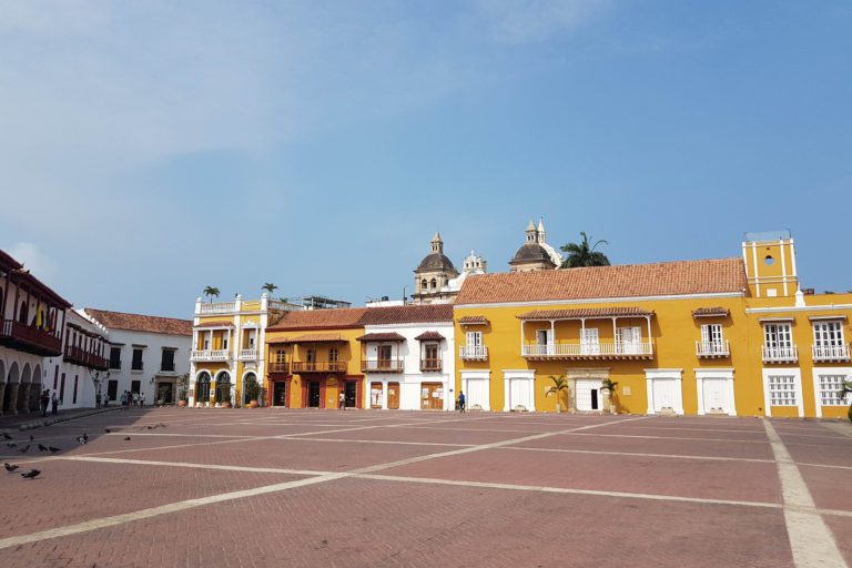 Cartagena is the perfect city to start your Colombian vacation with a historic walled city with beautiful colonial style buildings and beautiful beaches and snorkeling in the Rosario Islands