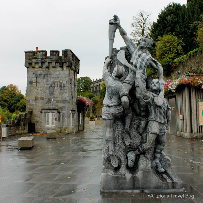 Hurler statue in Kilkenny