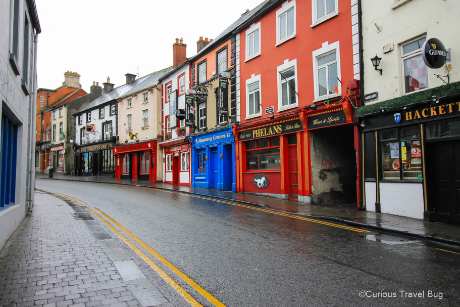 Exploring the shops of Kilkenny, Ireland
