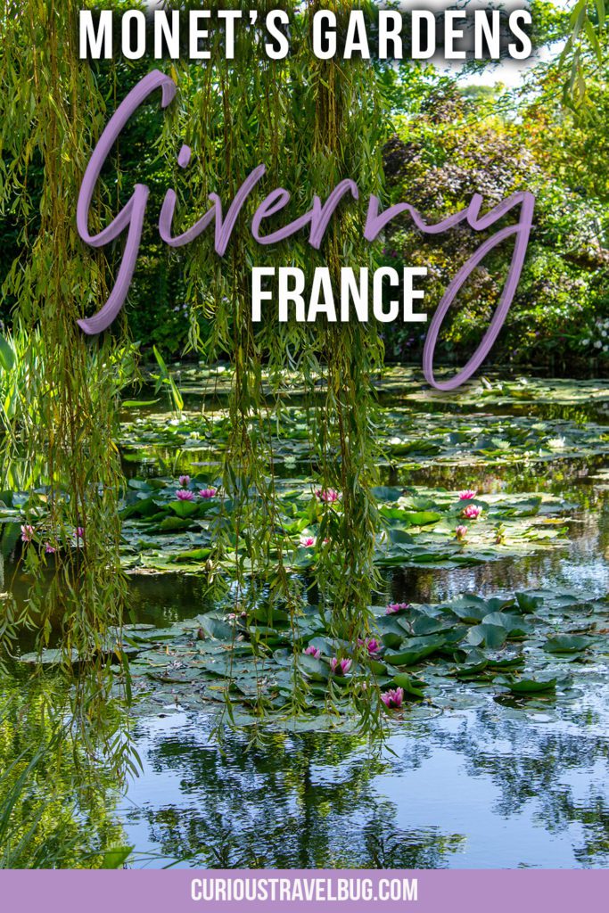 Visiting Monet's Gardens in Giverny is the perfect day trip from Paris. It's such a relaxing space and full of gorgeous flowers in the gardens and water gardens to inspire.