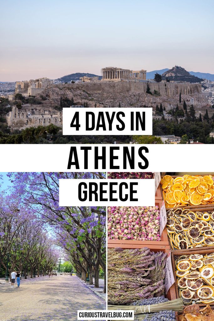 Planning to spend 4 days in Athens? This 4 day in Athens itinerary has the best attractions, places to eat, where to stay, and side trips. Includes the best way to visit Delphi as well as see some other top places to see near Athens. All the best things to do and travel tips for your next vacation!