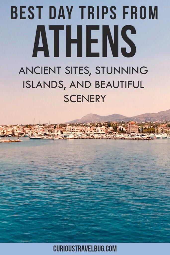 Explore the best day trips from Athens with this full guide including classic day trips to Delphi, Meteora, and to nearby destinations like Aegina, and sail boat tours in the Aegean Sea.