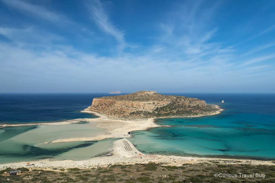 Balos Beach Lagoon with clear turquoise water